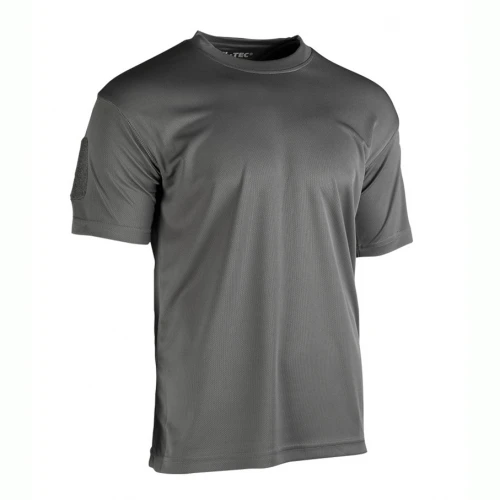 Футболка швидкосохнуча MIL-TEC Tactical T-Shirt Quickdry Urban Grey, Сірий, 3XL