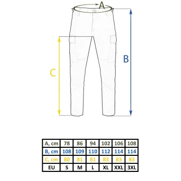 Штаны полевые Mil-Tec Teesar BDU Rip-Stop Slim Fit Khaki