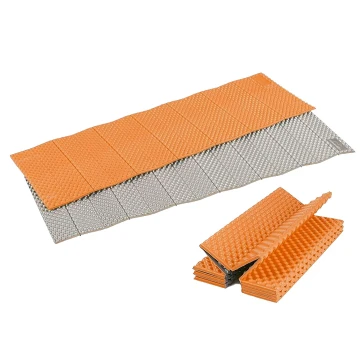 Килимок складаний (Каремат) IXPE Naturehike NH19QD008, алюмінієва плівка, 18 мм, Помаранчевий