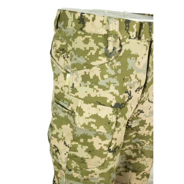 Тактические штаны утепленные SoftShell MM-14 (Пиксель ЗСУ)