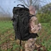 Рюкзак польовий з рамою 75L Black