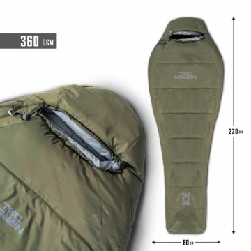 Спальний Мішок Pentagon MUMMY Темна олива , Dark olive