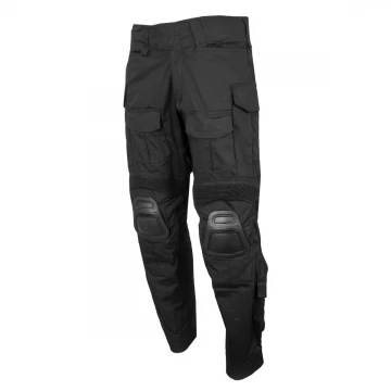Боевые штаны IDOGEAR G3 Combat Pants Black с наколенниками, --Выберите--