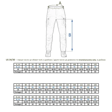 Штаны тактические Pentagon Gomati Khaki