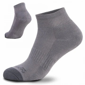 Шкарпетки антибактеріальні легкі Pentagon Low Cut Socks Wolf Grey, Сірий