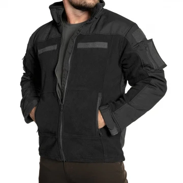 Флісова кофта MFH Combat Black