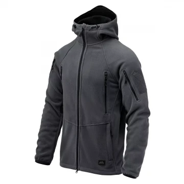 Флисовая кофта Helikon Patriot Mk2 Hybrid Fleece - Shadow Grey/Black