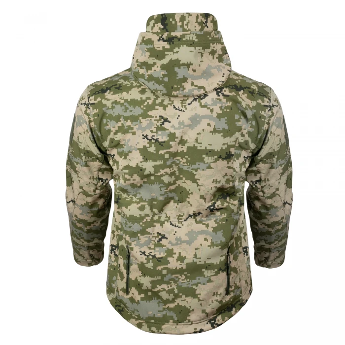 Куртка Vik-Tailor Outdoor Tactical SoftShell ММ-14 піксель ЗСУ Куртка Vik-Tailor Outdoor Tactical SoftShell ММ-14 піксель ЗСУ