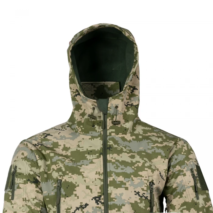 Куртка Vik-Tailor Outdoor Tactical SoftShell ММ-14 піксель ЗСУ Куртка Vik-Tailor Outdoor Tactical SoftShell ММ-14 піксель ЗСУ