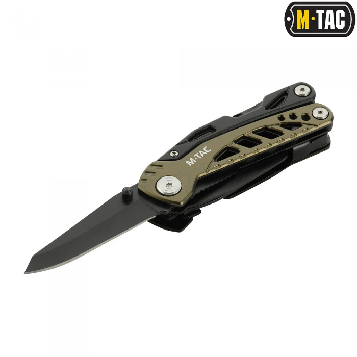 M-Tac мультитул Type 2 Green/Black, Olive M-Tac мультитул Type 2 Green/Black, Olive