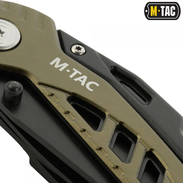 M-Tac мультитул Type 2 Green/Black, Olive M-Tac мультитул Type 2 Green/Black, Olive