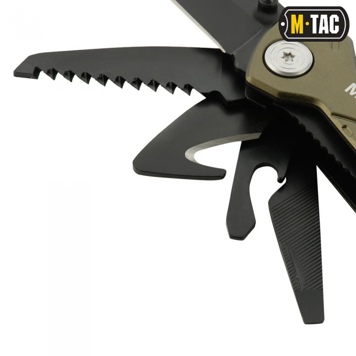 M-Tac мультитул Type 2 Green/Black, Olive M-Tac мультитул Type 2 Green/Black, Olive