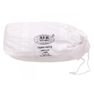 Маскувальна сітка зимова біла MFH Camo Net 2x3 м White