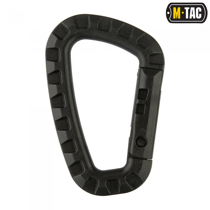 M-TAC КАРАБИН ПЛАСТИКОВЫЙ ЧЕРНЫЙ, Black M-TAC КАРАБИН ПЛАСТИКОВЫЙ ЧЕРНЫЙ, Black