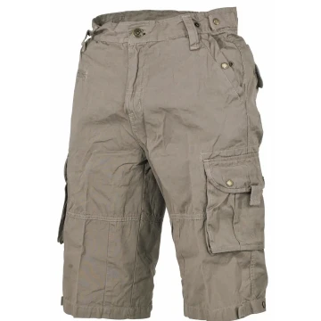 Шорти Бермуди ХБ MFH Bermuda, "Combo", OD green-stonewashed, Зелений