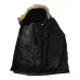 Куртка парка Аляска с мехом US N3B TEESAR® PARKA Черная, 3XL