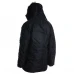 Куртка парка Аляска с мехом US N3B TEESAR® PARKA Черная, 3XL