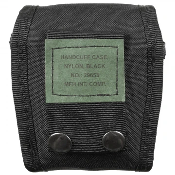 Чохол для наручників MFH Handcuff Case Black закритий