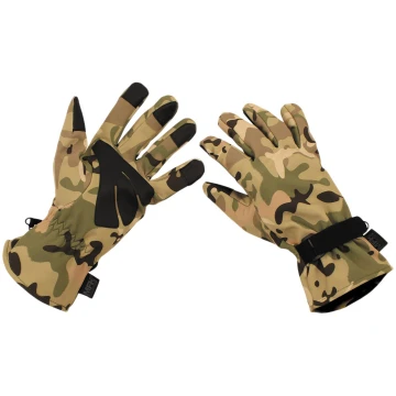 Рукавиці сенсорні MFH SoftShell Мультикам, L