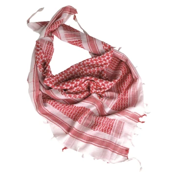 Шарф арафатка (Шемаг) SHEMAGH SCARF WHITE/RED Білий/Червоний