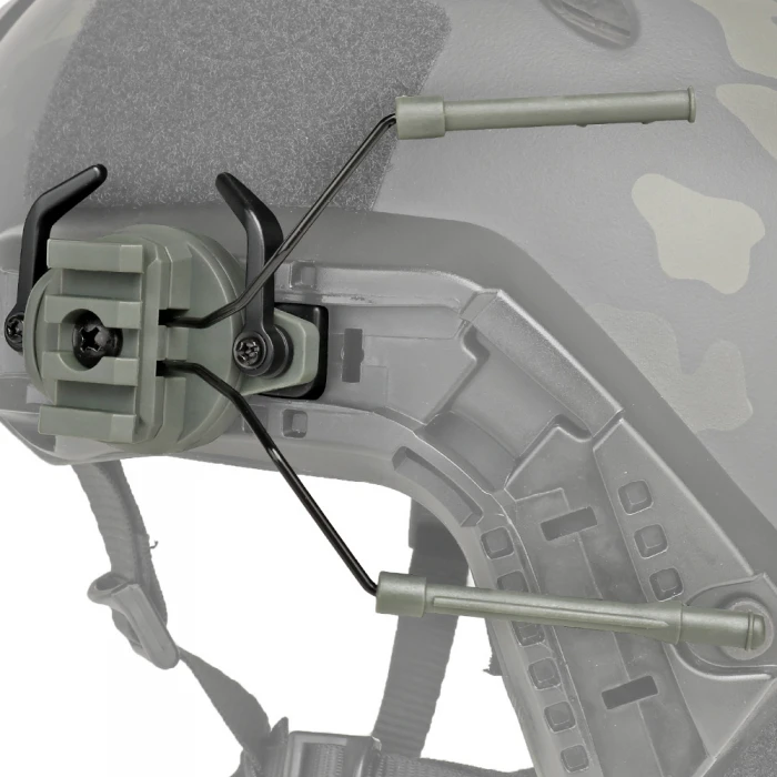Адаптер для навушників на шолом Headset Bracket Olive Адаптер для навушників на шолом Headset Bracket Olive
