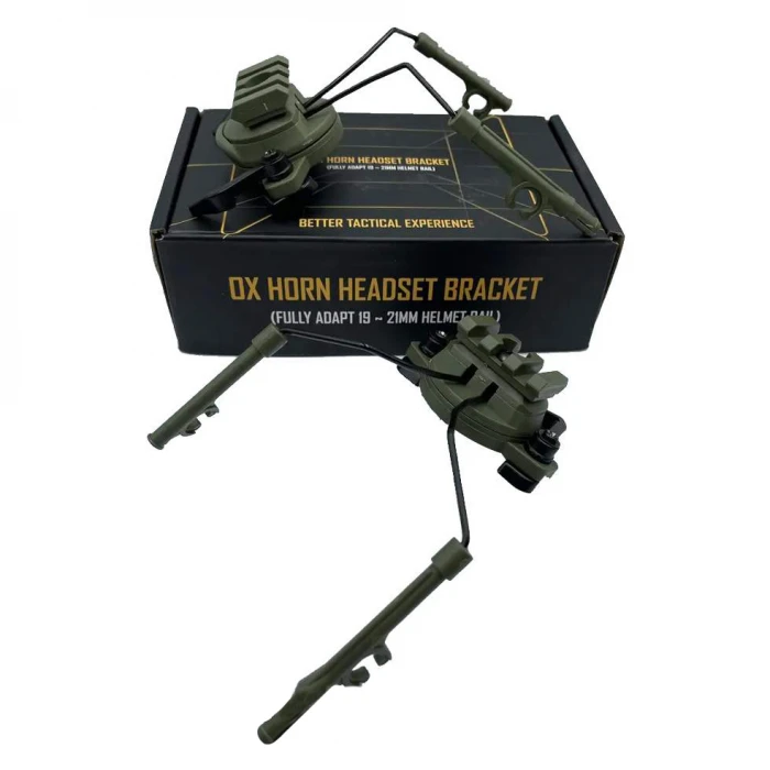 Адаптер для навушників на шолом Headset Bracket Olive Адаптер для навушників на шолом Headset Bracket Olive