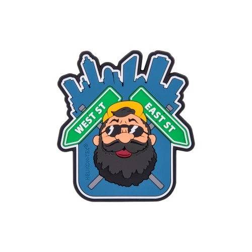 Наліпка на липучці Helikon-Tex "BEARDMAN URBAN"