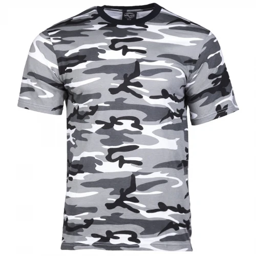 Футболка камуфляжна MIL-TEC T-Shirt Urban, Біла ніч, 4XL