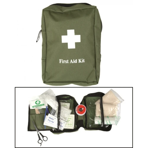 Набір першої допомоги (аптечка) вел. FIRST AID KIT LARGE OD Олива