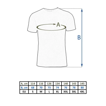Футболка MIL-TEC US-Style Оливкова, 3XL