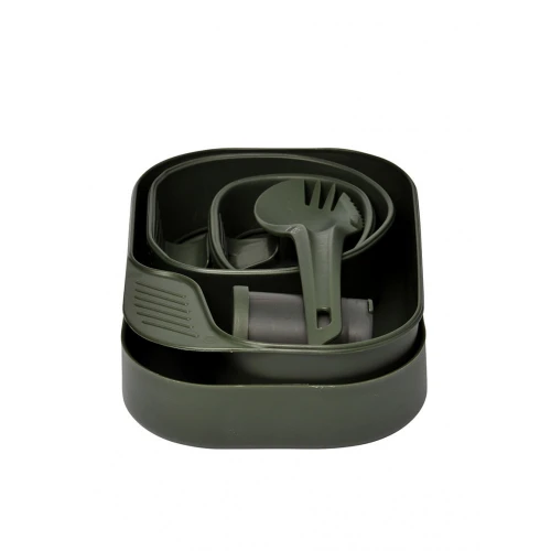 Набір пластиковий WILDO 7-PC CAMP-A-BOX OD Олива, Olive
