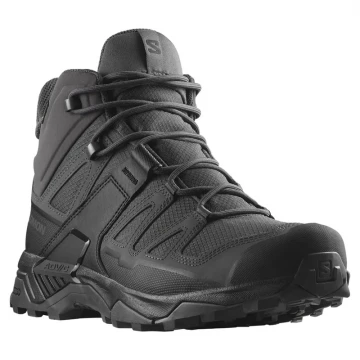 Ботинки Salomon X ULTRA Forces MID GTX wolf/black, Black\Shadow Grey, UK 7.5 / EU 41⅓, 26см