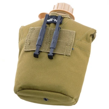 Фляга пластикова MIL-TEC US-Style 900 ml Coyote з чашкою