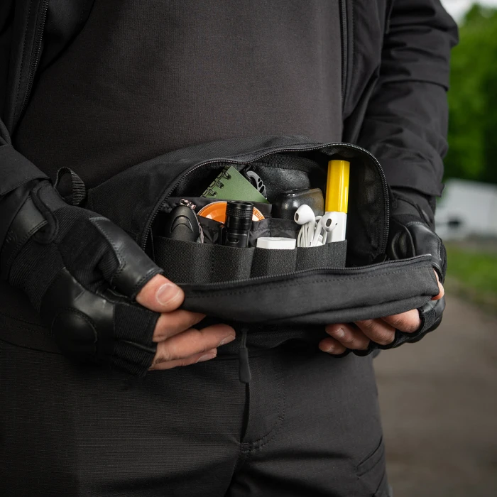 M-Tac сумка на пояс Companion Bag Large Black M-Tac сумка на пояс Companion Bag Large Black